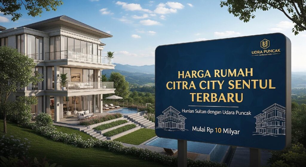 Harga Rumah Citra City Sentul Terbaru: Hunian Sultan dengan Udara Puncak